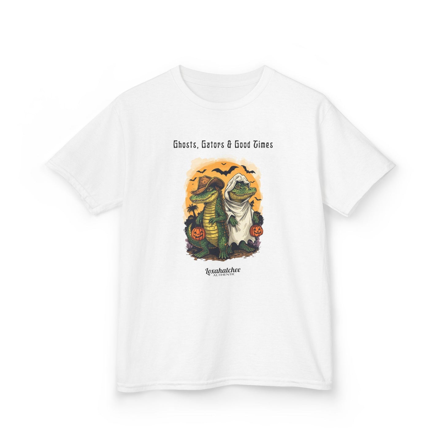 KIDS SIZE! Loxahatchee Halloween Gator Kids Heavy Cotton™ Tee