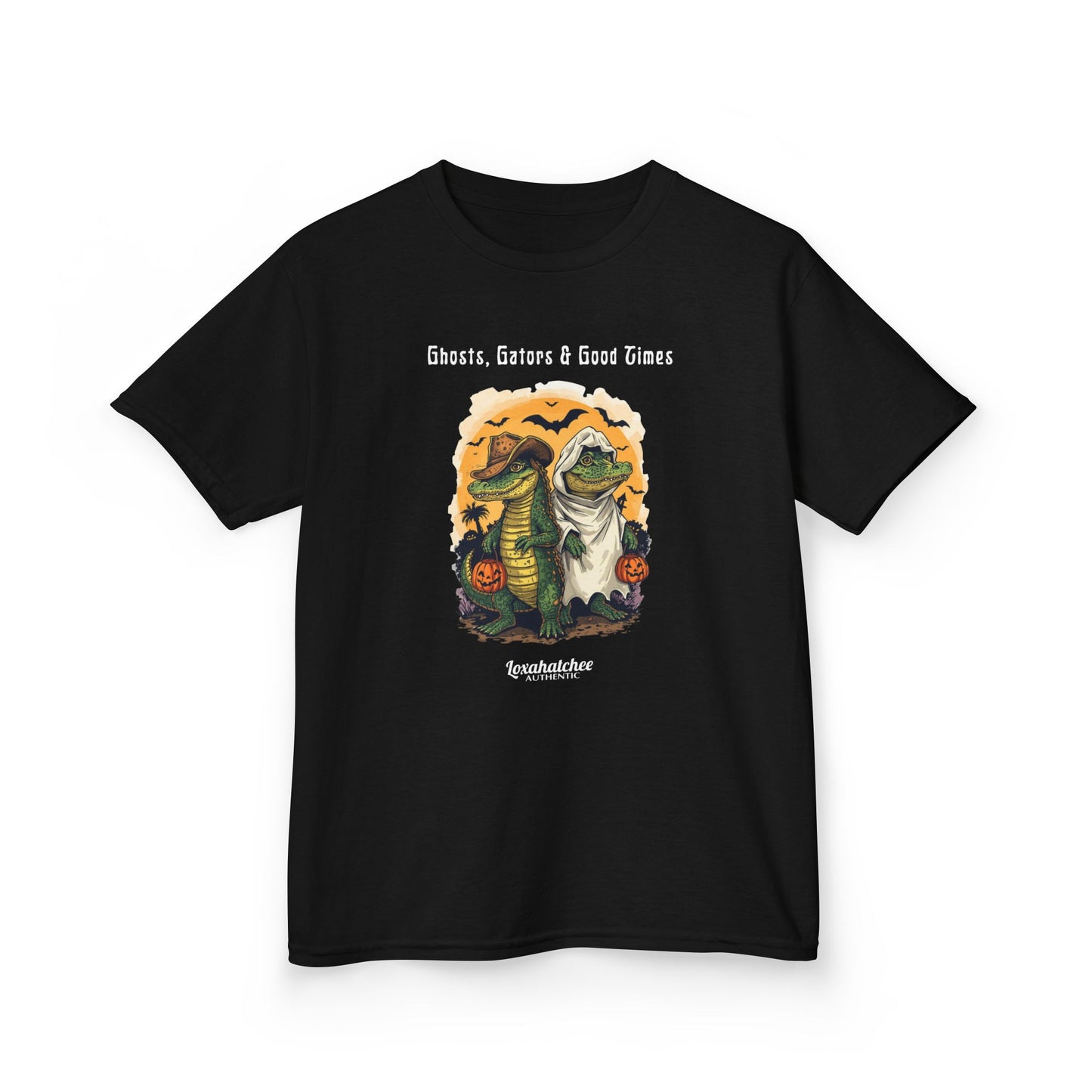 KIDS SIZE! Loxahatchee Halloween Gator Kids Heavy Cotton™ Tee