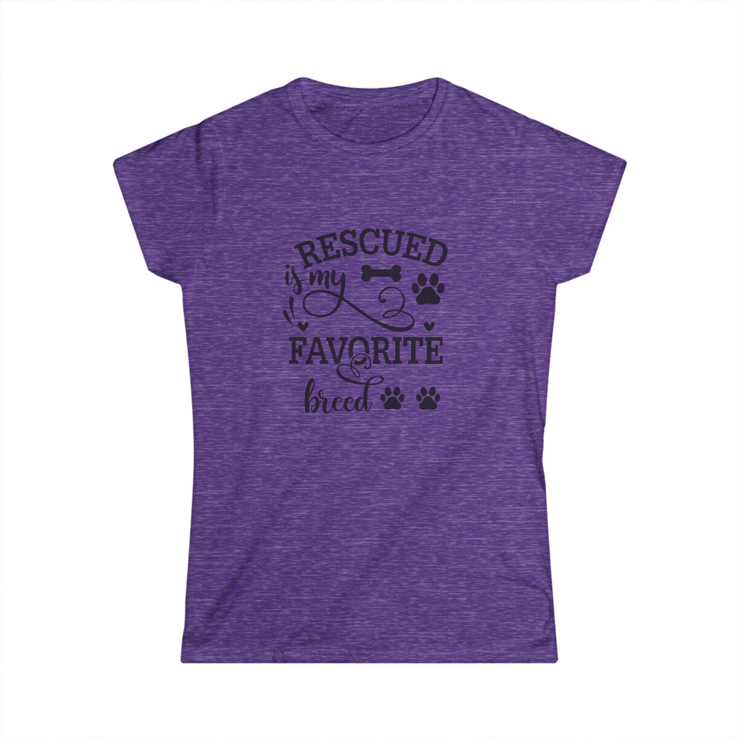My Favorite Breed is Rescued Women's T-shirt
