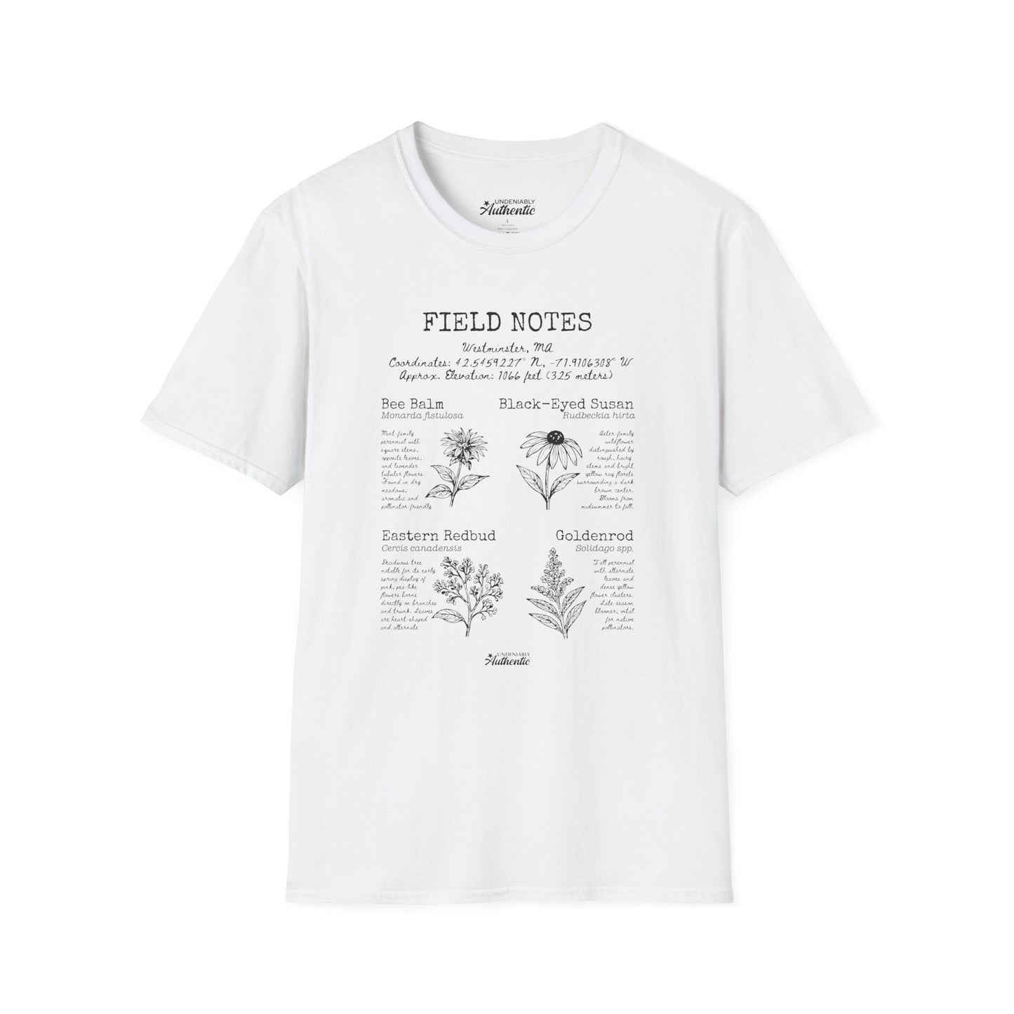 Westminster Rustic Plant Field Notes Short Sleeve T-Shirt