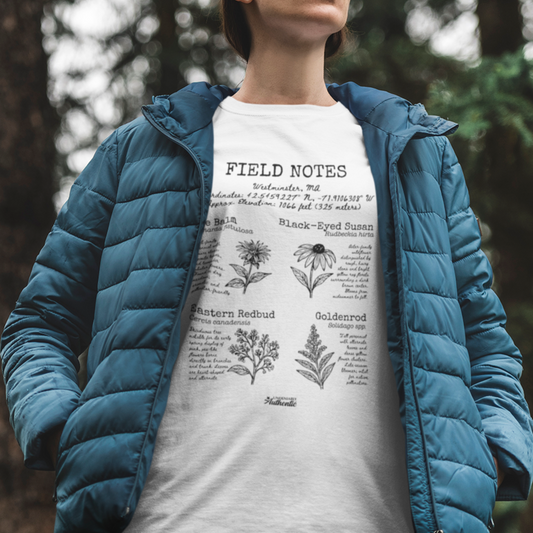 Westminster Rustic Plant Field Notes Short Sleeve T-Shirt