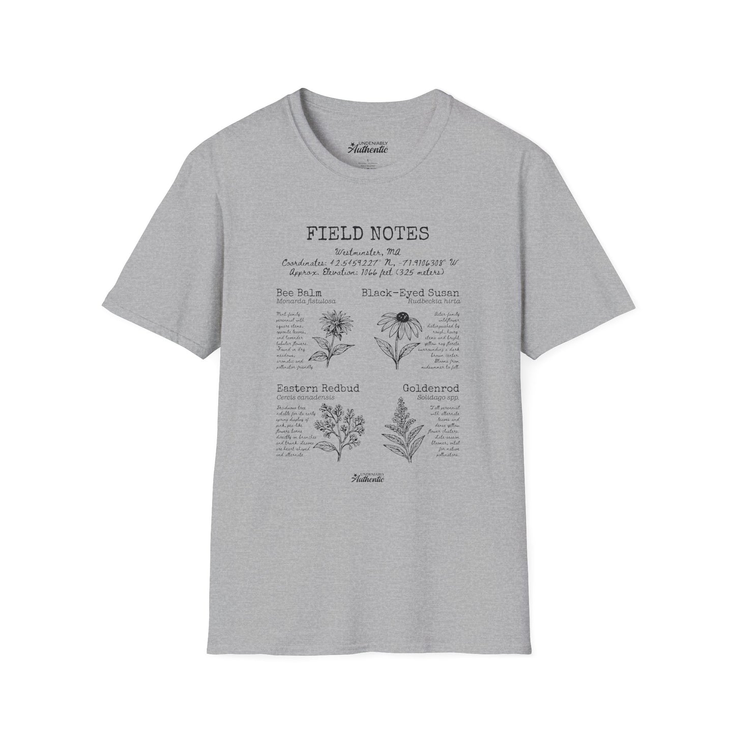 Westminster Rustic Plant Field Notes Short Sleeve T-Shirt