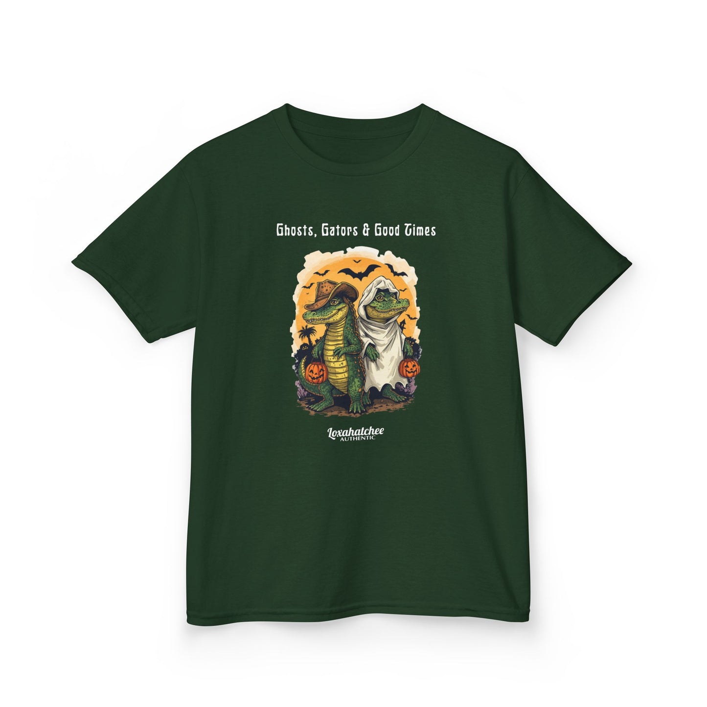 KIDS SIZE! Loxahatchee Halloween Gator Kids Heavy Cotton™ Tee