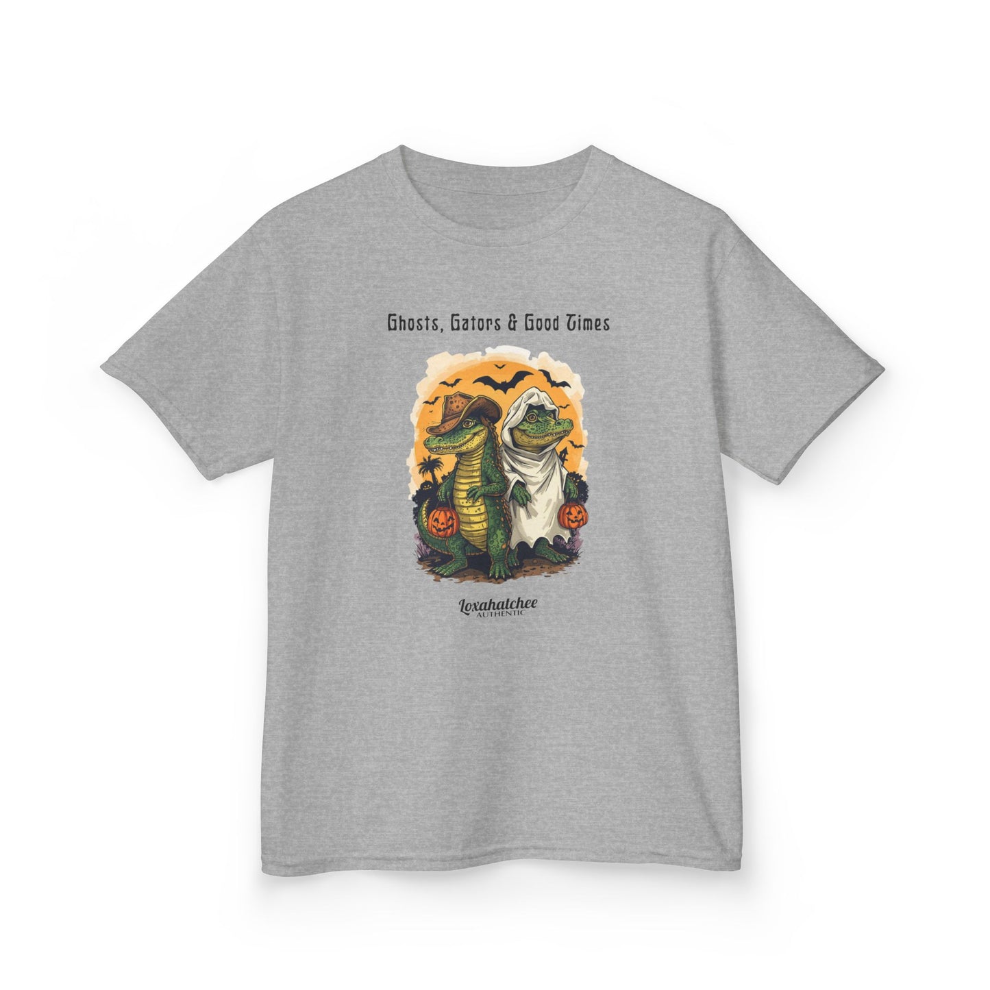 KIDS SIZE! Loxahatchee Halloween Gator Kids Heavy Cotton™ Tee
