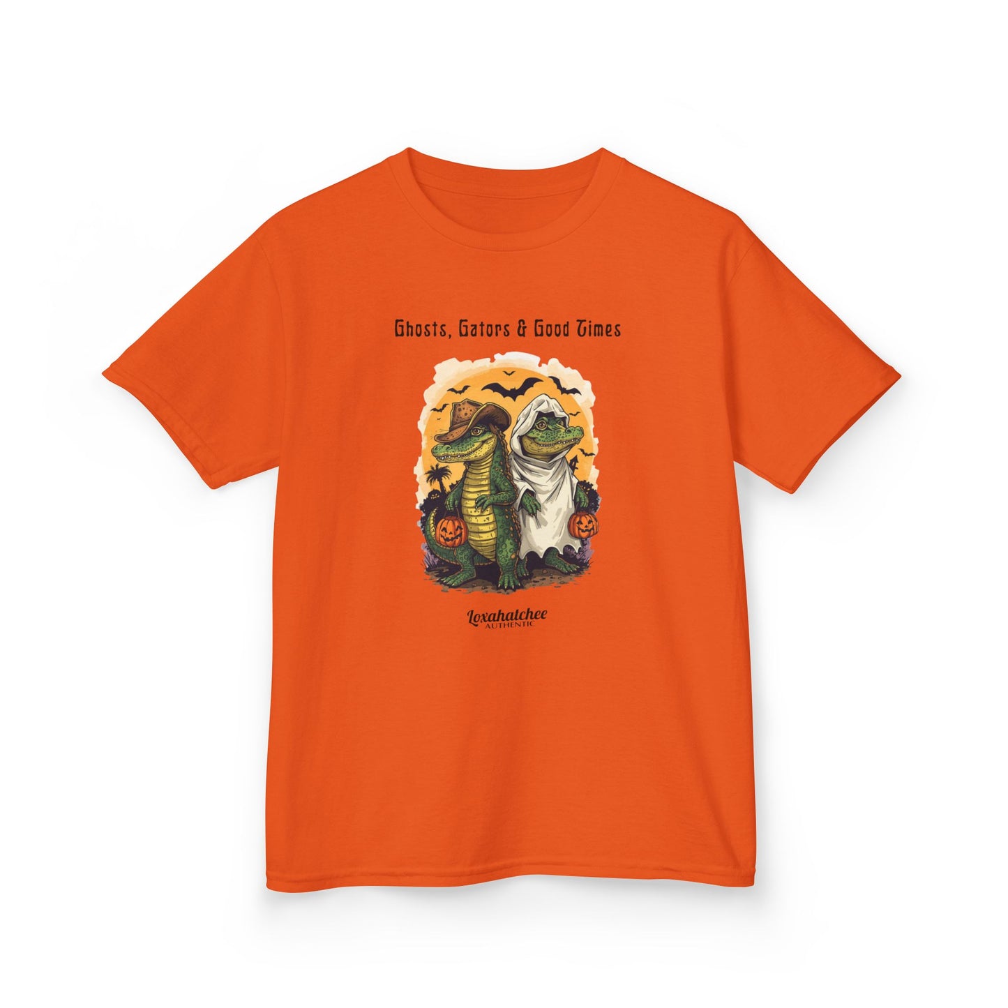 KIDS SIZE! Loxahatchee Halloween Gator Kids Heavy Cotton™ Tee