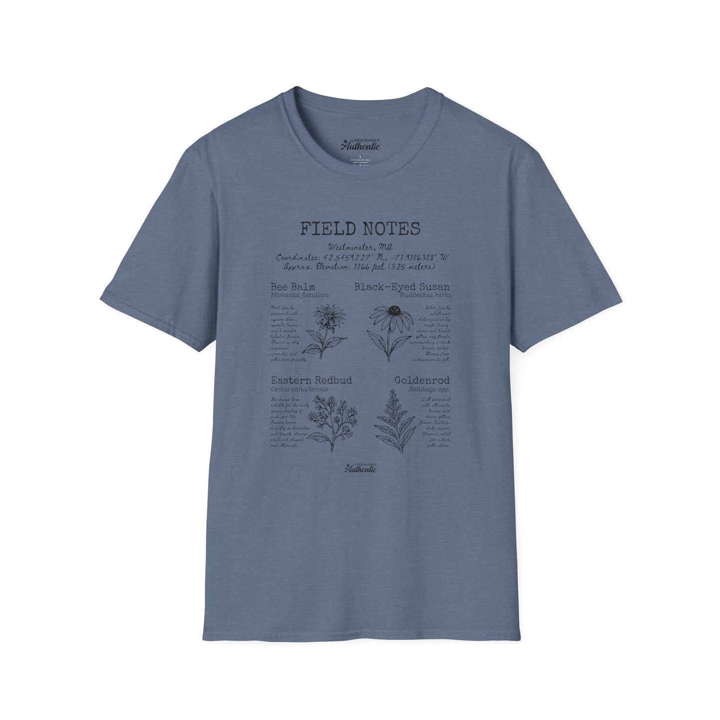 Westminster Rustic Plant Field Notes Short Sleeve T-Shirt