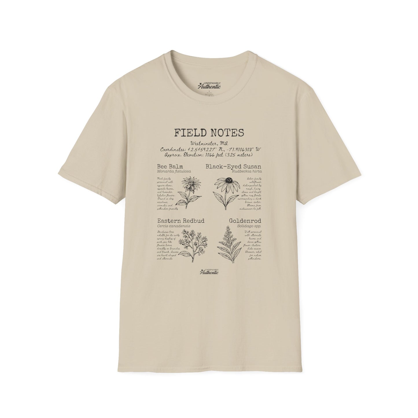 Westminster Rustic Plant Field Notes Short Sleeve T-Shirt