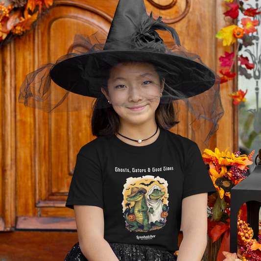 KIDS SIZE! Loxahatchee Halloween Gator Kids Heavy Cotton™ Tee