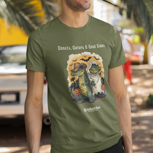 Loxahatchee Halloween Gator Unisex Tee