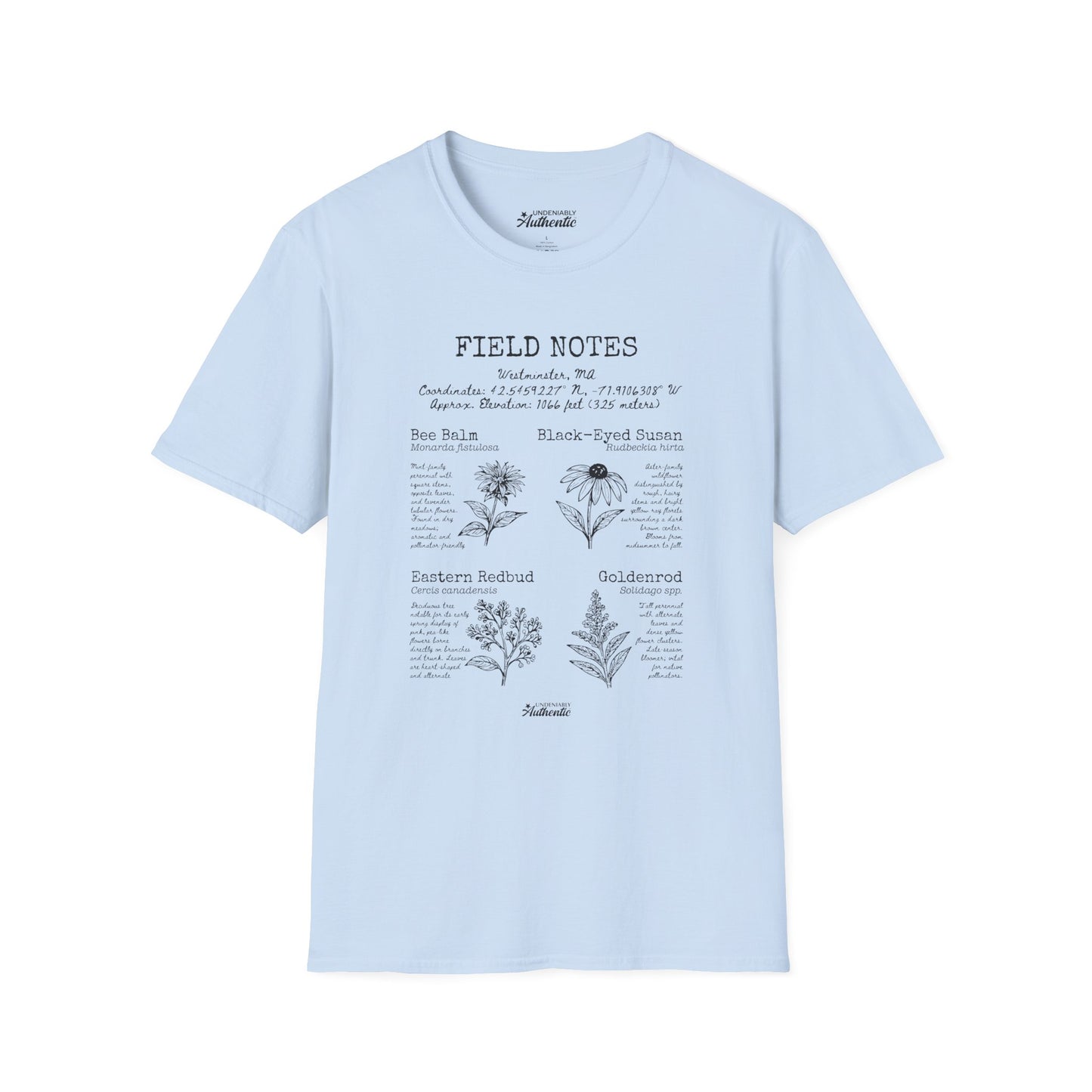 Westminster Rustic Plant Field Notes Short Sleeve T-Shirt